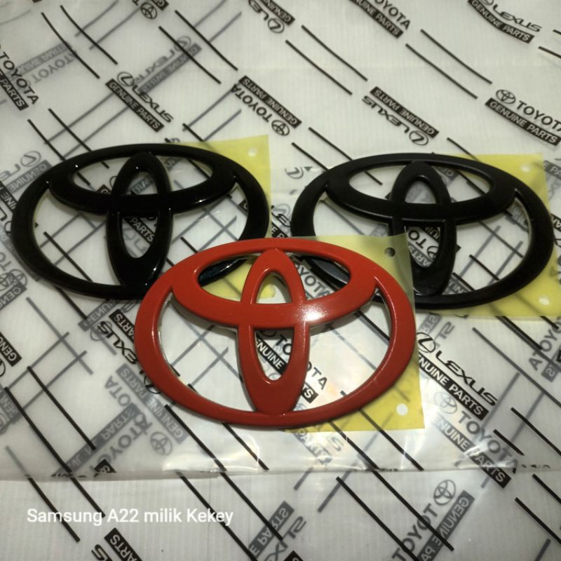 Toyota yaris cross veloz 2022up rear Logo emblem front avanza vvti rush ...