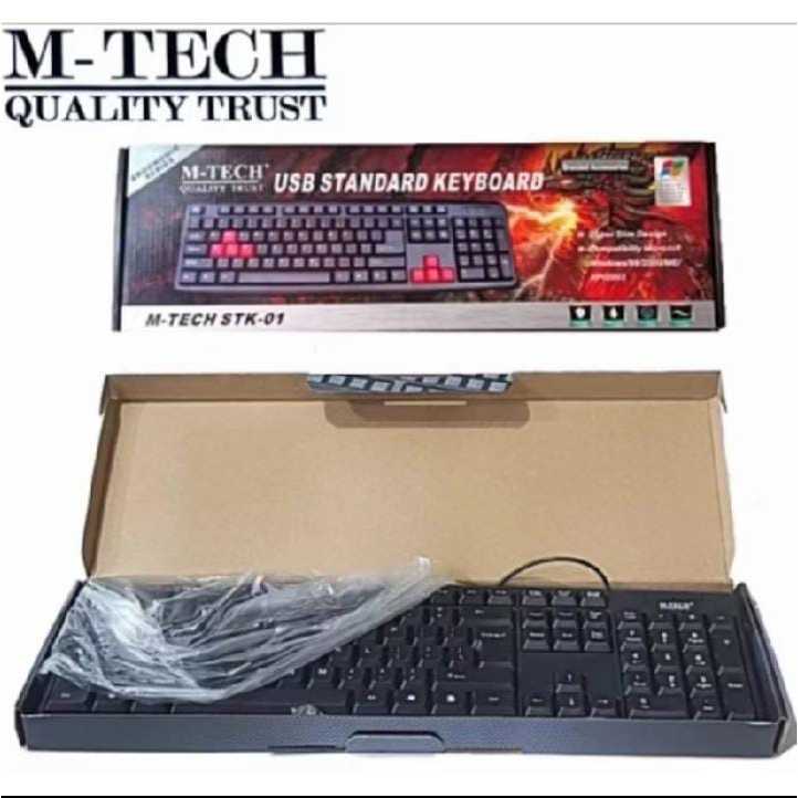 M-tech original stk01 standard usb Keyboard | Shopee Philippines