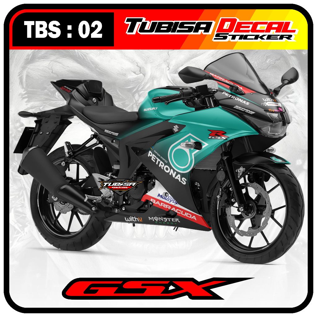 SUZUKI Decal Sticker Full Body Striping Sticker GSX 150 Premium Racing ...