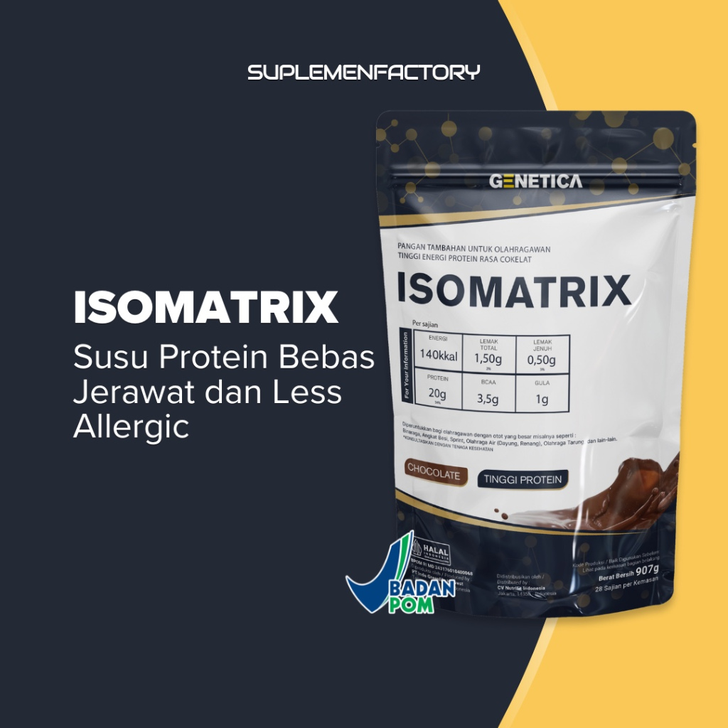 Genetica Isomatrix 2lbs Protein Isolate Matrix | Shopee Philippines