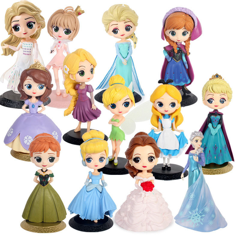 Princess Cake Display / Princess Belle Mermaid Elsa Frozen Display ...
