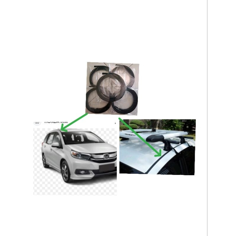 Original honda Mobilio roof Rubber roof Gutter Rubber Shopee Philippines