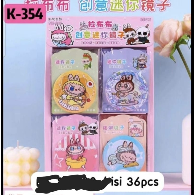 Labubu Round Mirror pack of 36 pcs d7cm | Shopee Philippines