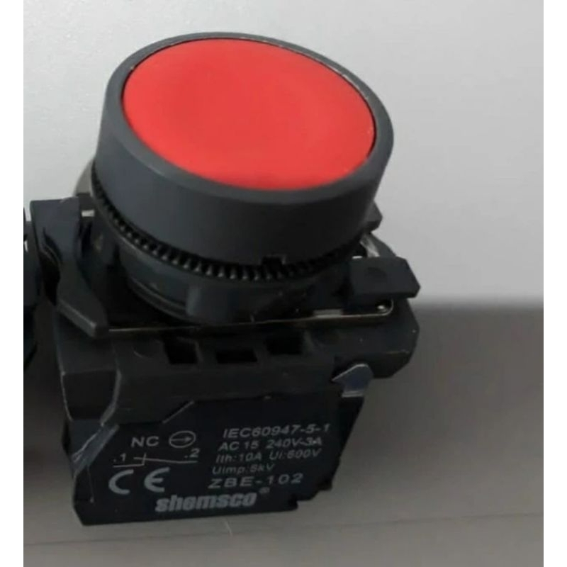 MERAH HIJAU Push Button 22mm Shemsco XB5 AA42 Red / AA31 Green | Shopee ...