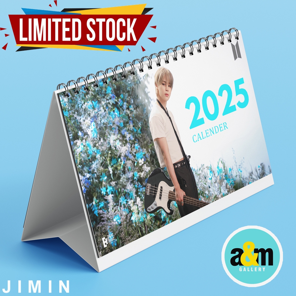 A&m JIMIN Calendar BTS Desk Calendar 2025 Calendar KPOP Calendar