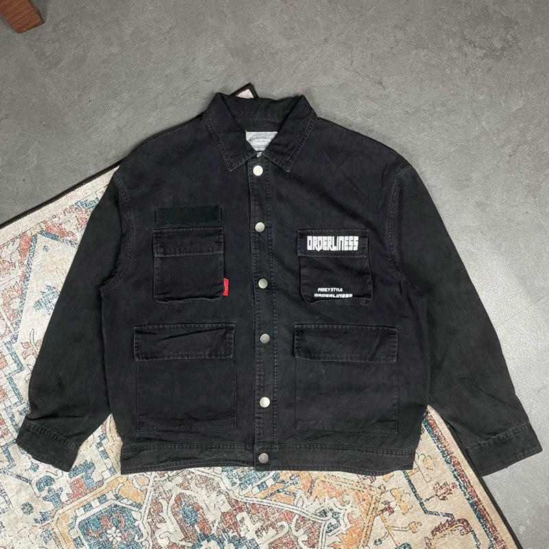 Orderliness jeans parka jacket | Shopee Philippines