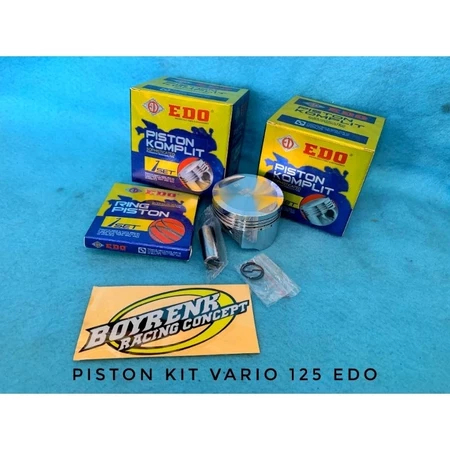 Piston KIT SEHER SEKER VARIO 125 KZR OVERSIZE STD 50 100 EDO PIN 13 ...