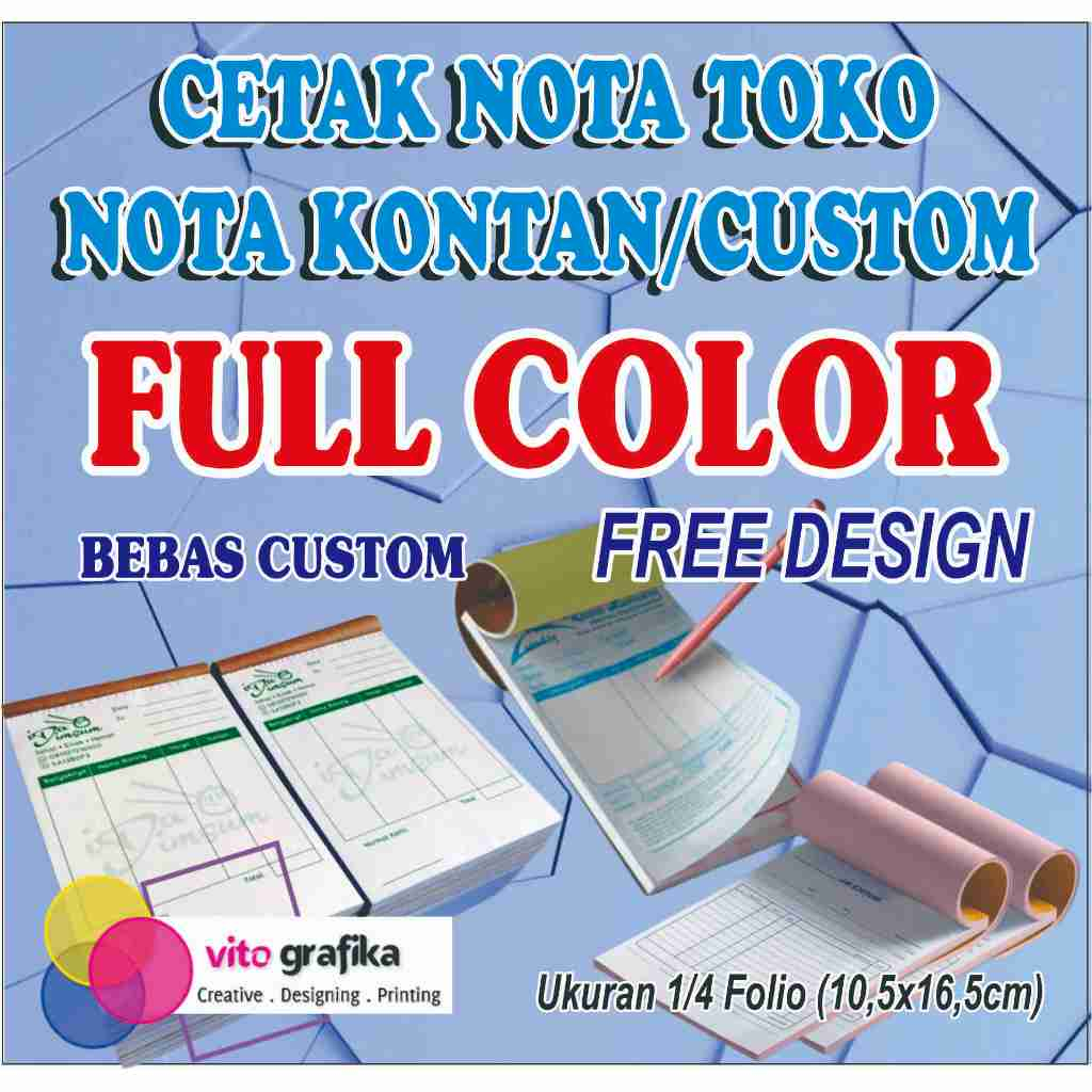 MINIMAL Print Full Color Notes, Cash Notes, Custom Notes, Sales Notes ...