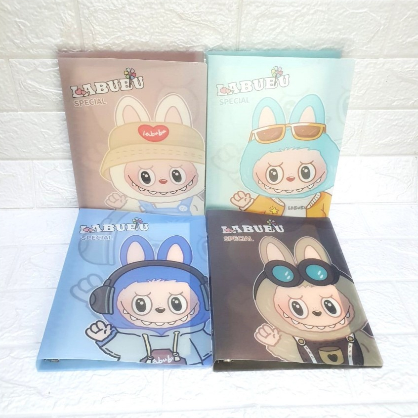 A5 Size LABUBU Fancy Character Binder Folder | Shopee Philippines