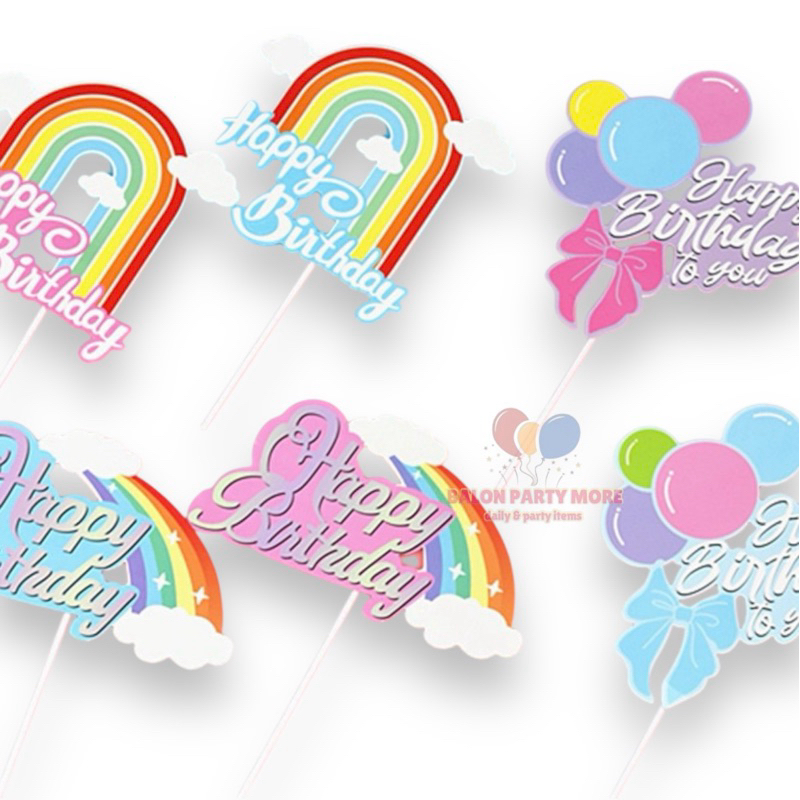 26 Pcs Witch & Princess Cake Decoration Kit | Cake Toppers, Mini Balloons, Crown & Hat For Birthday & Halloween Parties