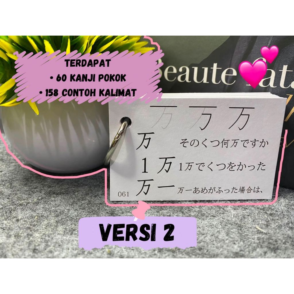 Mr.Y KANJI JLPT N5 / JFT Basic / NATT Test Flashcard Japanese language ...