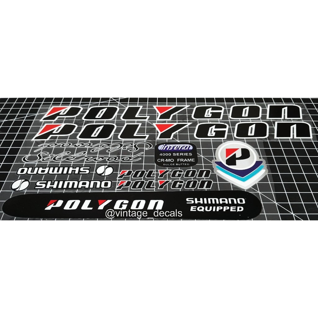 Polygon silkroad racing decals | Shopee Philippines