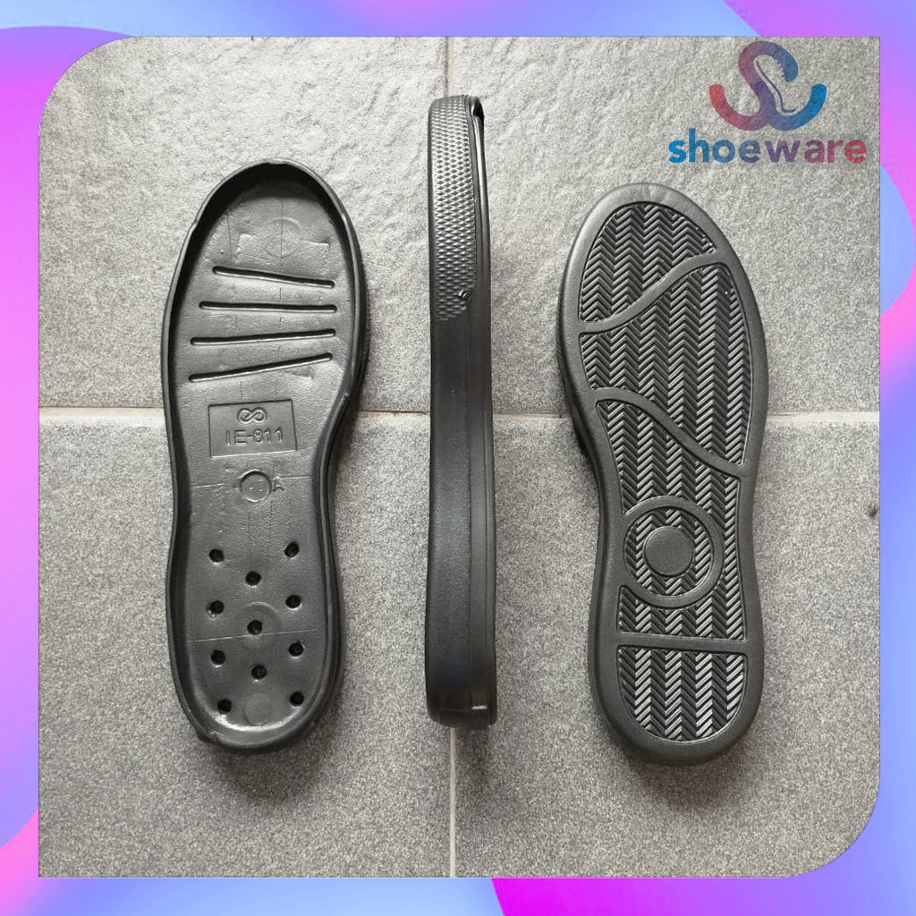 Black Casual Shoe Outsole with Strong and Flexible Soles | Shopee ...