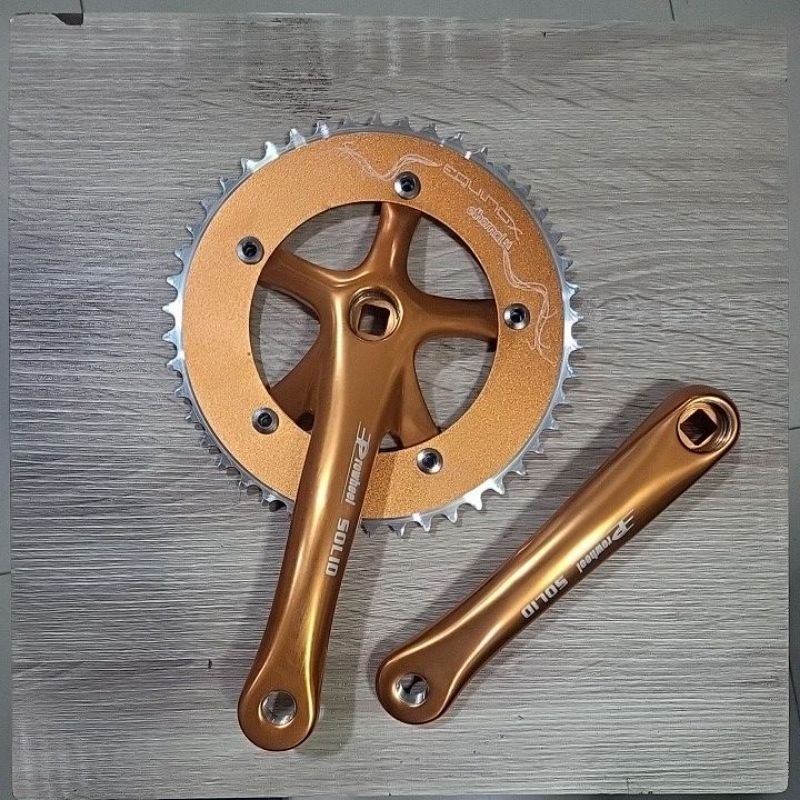 Crank Fixie Prowheel Solid alloy Prowheel Lasco Full aluminum