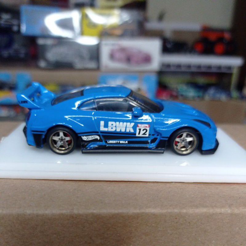 Hotwheels LBWK R35 Blue Loose Unrivet Swap Carlomo | Shopee Philippines