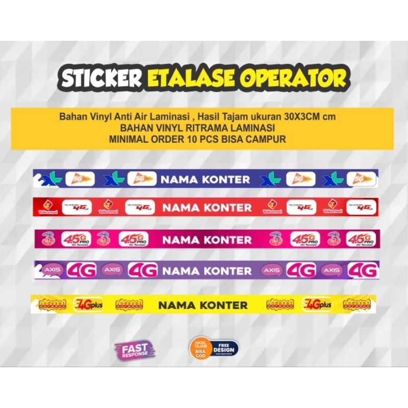 Controller counter display case stickers Min. order 10 pcs | Shopee ...