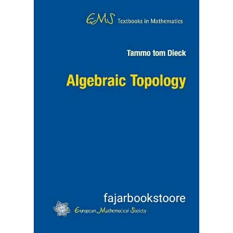 Algebraic Topology (EMS Texbooks in Mathematics) | Shopee Philippines