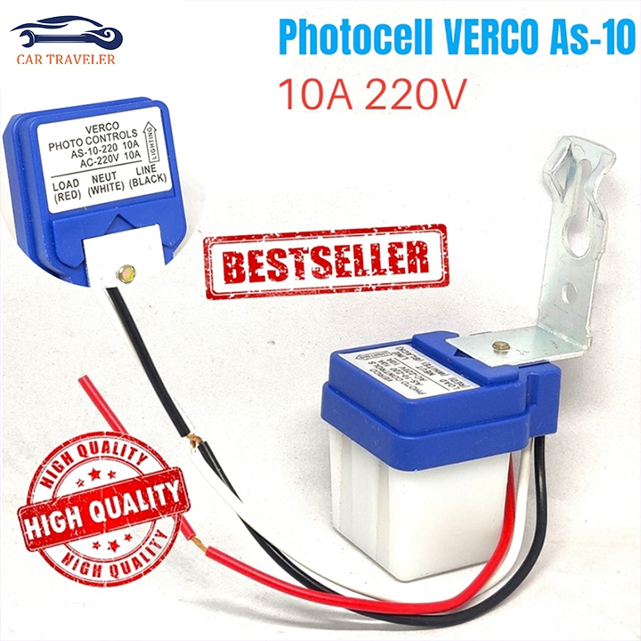 CAHAYA Led Light Sensor (AS-10) water proof photo cell light Sensor ...