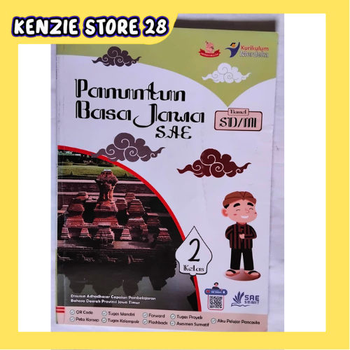 Javanese Panuntun Basa Book SAE SD/MI Class 2 Merdeka Curriculum 100% ...
