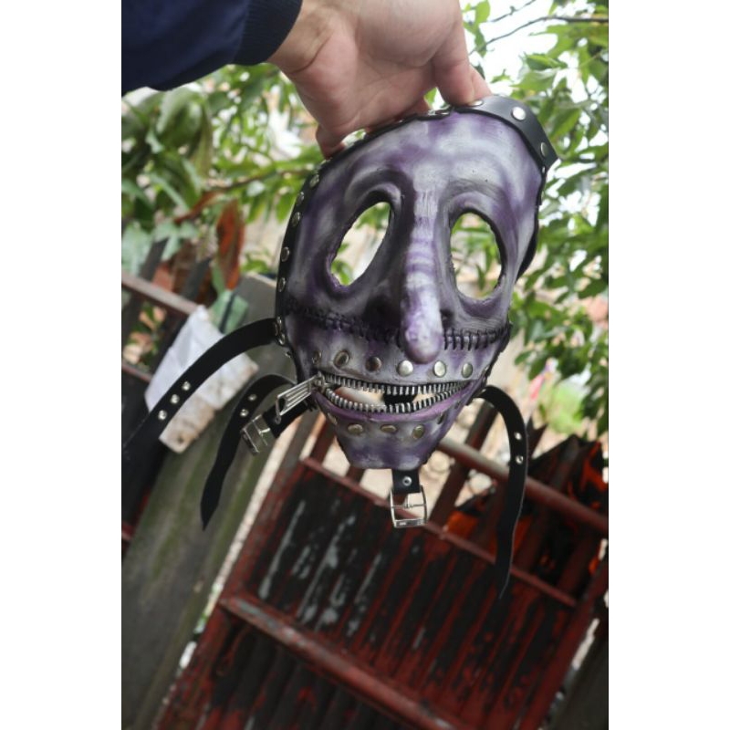 UNGU Slipknot Mask Chris Fehn Purple vol.5 tgc Latex Mask has Corey ...
