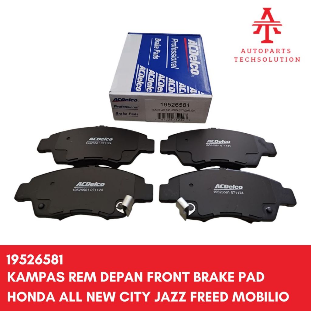 Front Brake Pad Front Brake Pad Honda All New City Jazz Feed Mobilio