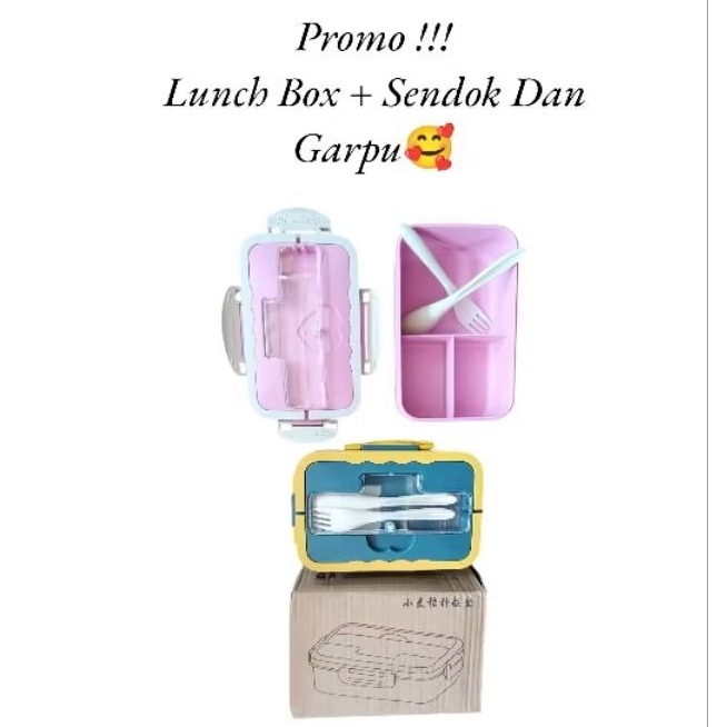 Rice Box/3-Separated Lunch Box/3-Separated Rice Lunch Box/Multipurpose ...