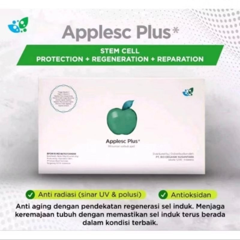 Biogreen Science APPLESC PLUS With Snow Algae & Viqua Health Supplement ...