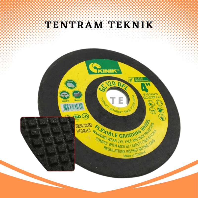 Polishing Stone GC 120 Kinik / Kinik 4 GC 120 Grinding Stone Foxible ...