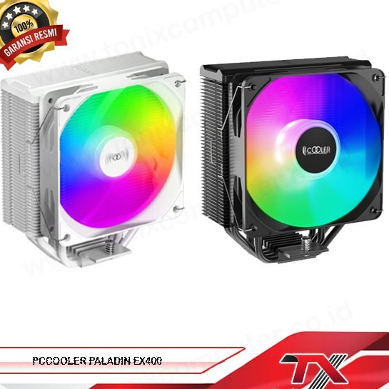 Pccooler PALADIN EX400 ARGB | Re-define the Four Heatpipe Air Cooler ...