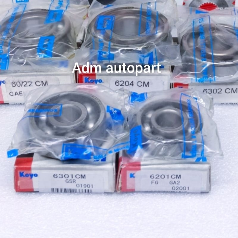 Bearing RATIO GEAR BOX AXLE SET 5PCH KOYO JAPAN ORIGINAL, HONDA GENIO ...