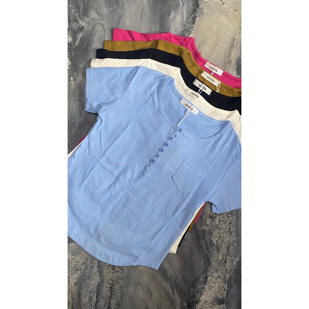 [ Vintora ] Premium Women's Short Sleeve Croptop Top Bkk | Shopee ...
