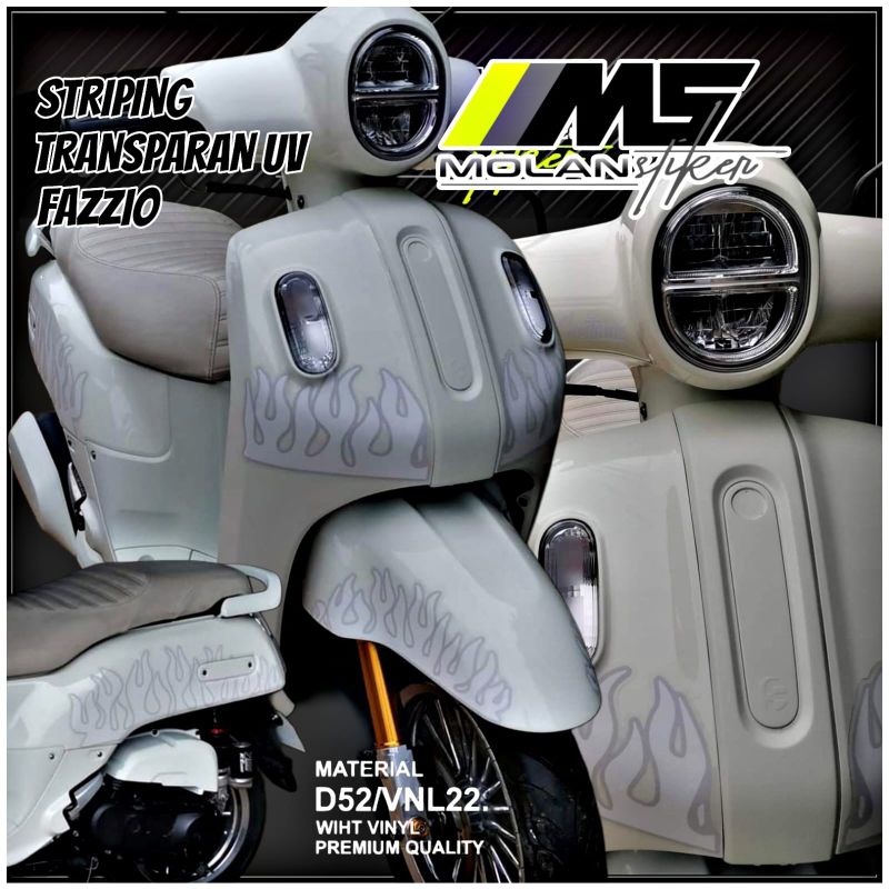 Decal Sticker Striping Transparent Uv Variations Fazzio Justin Bieber ...