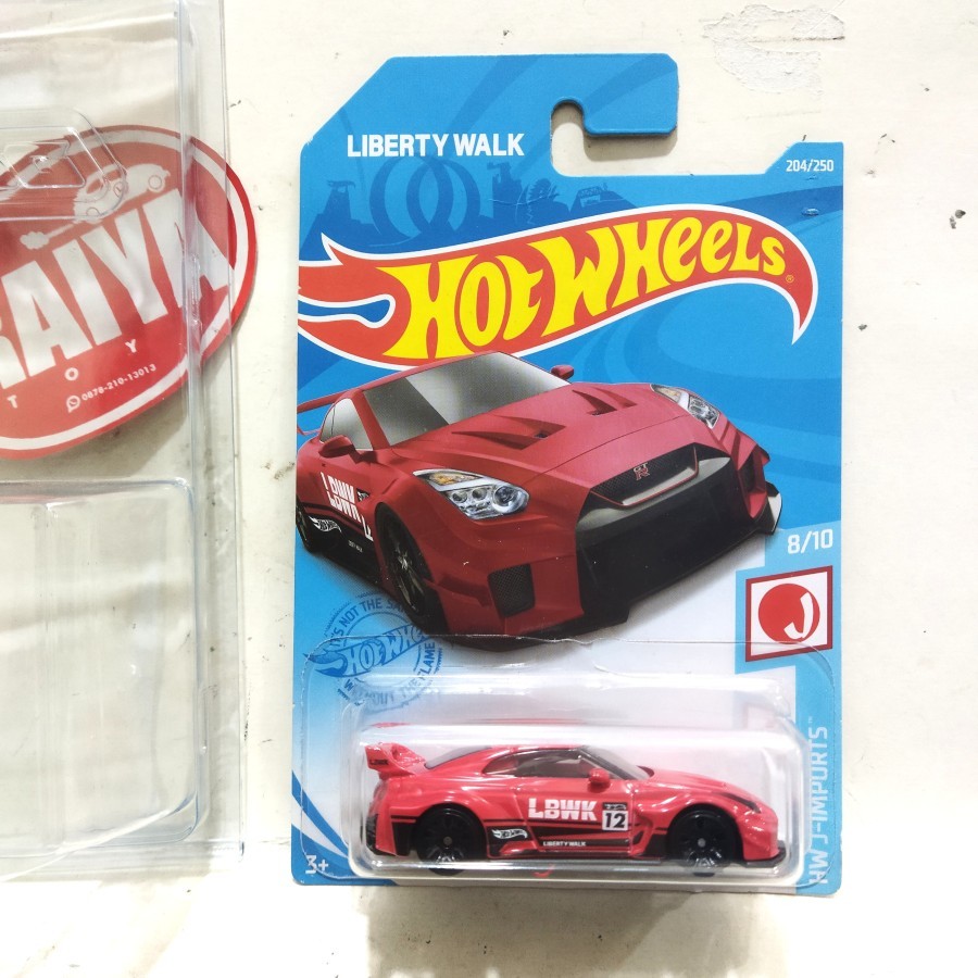MERAH Hot Wheels LB-SILHOUETTE WORKS GT NISSAN 35GT-RR VER. 2 / LBWK ...