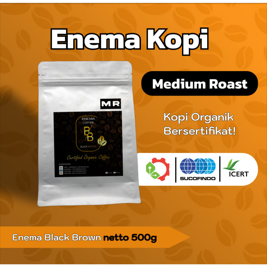 MR Medium Roast Certified Organic Enema Coffee 500 Grams | Shopee ...