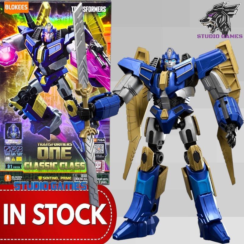 Figurine Transformers Sentinel Prime Blokees - Kit Construction 20 Articulations, Sans Colle