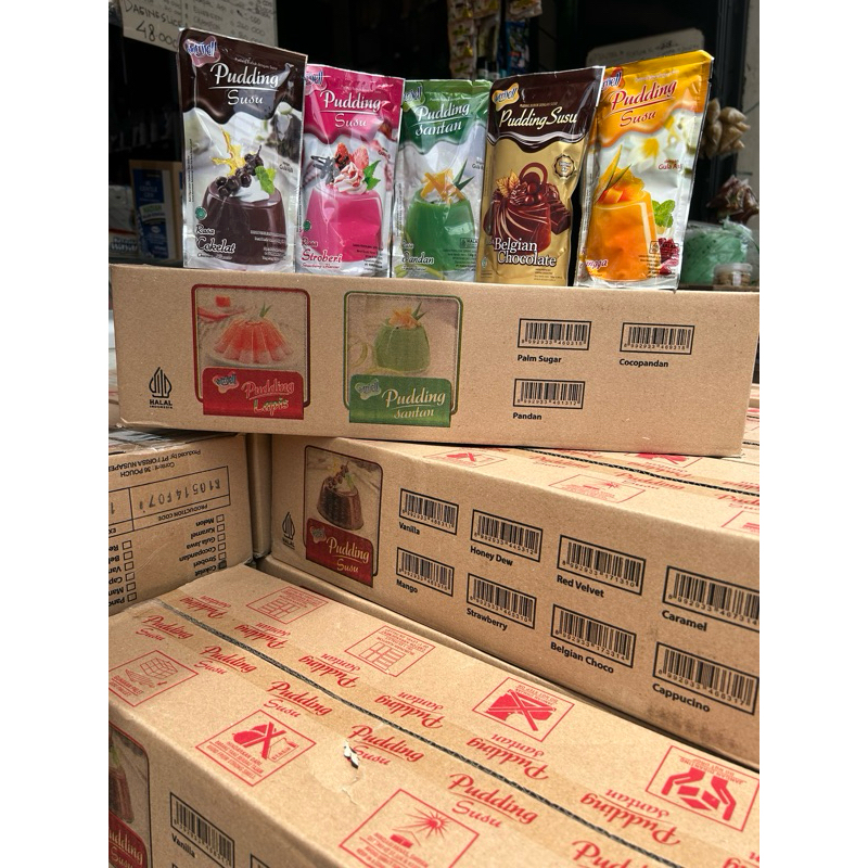 Nutrijell Perdus Pudding contains 36 pcs | Shopee Philippines
