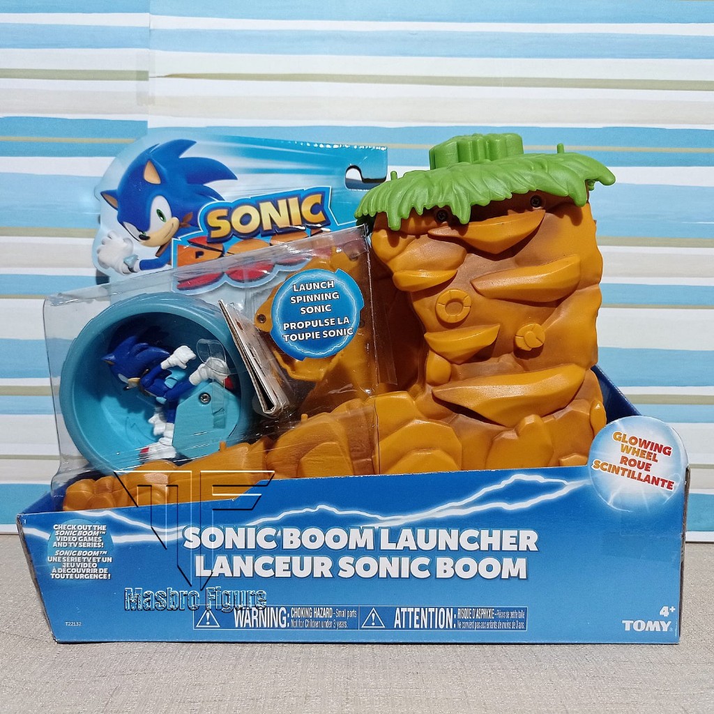 Figure Sonic the Hedgehog Sonic Boom Launcher Tomy | Shopee Philippines