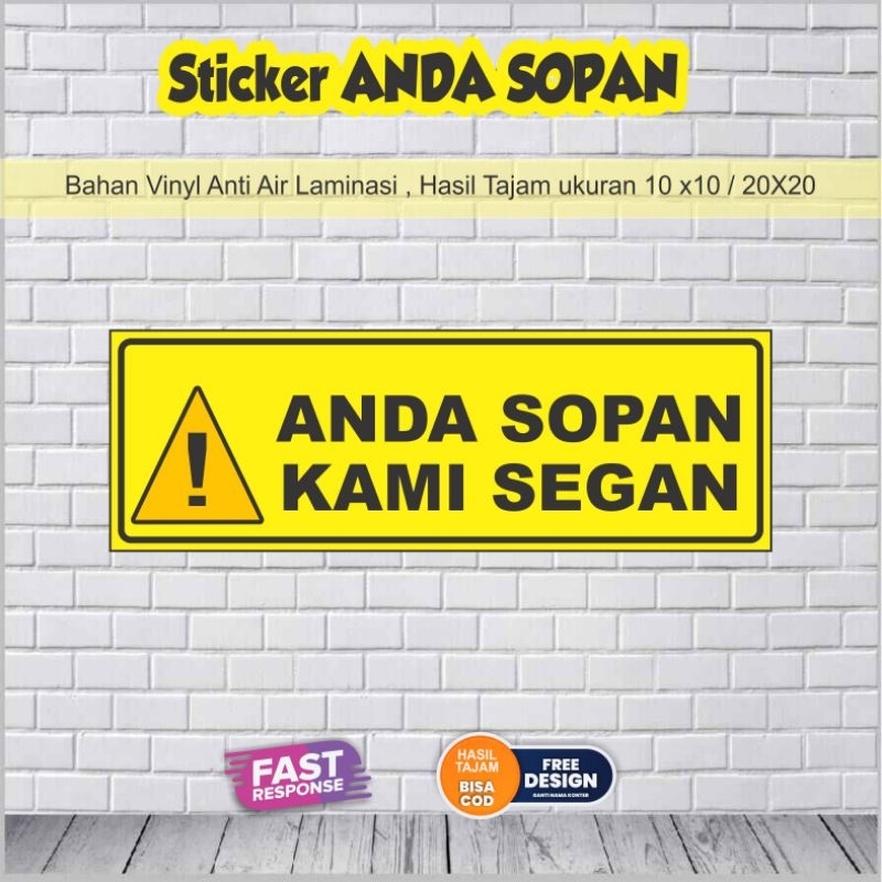 Your sticker is polite, we are all | Shopee Philippines