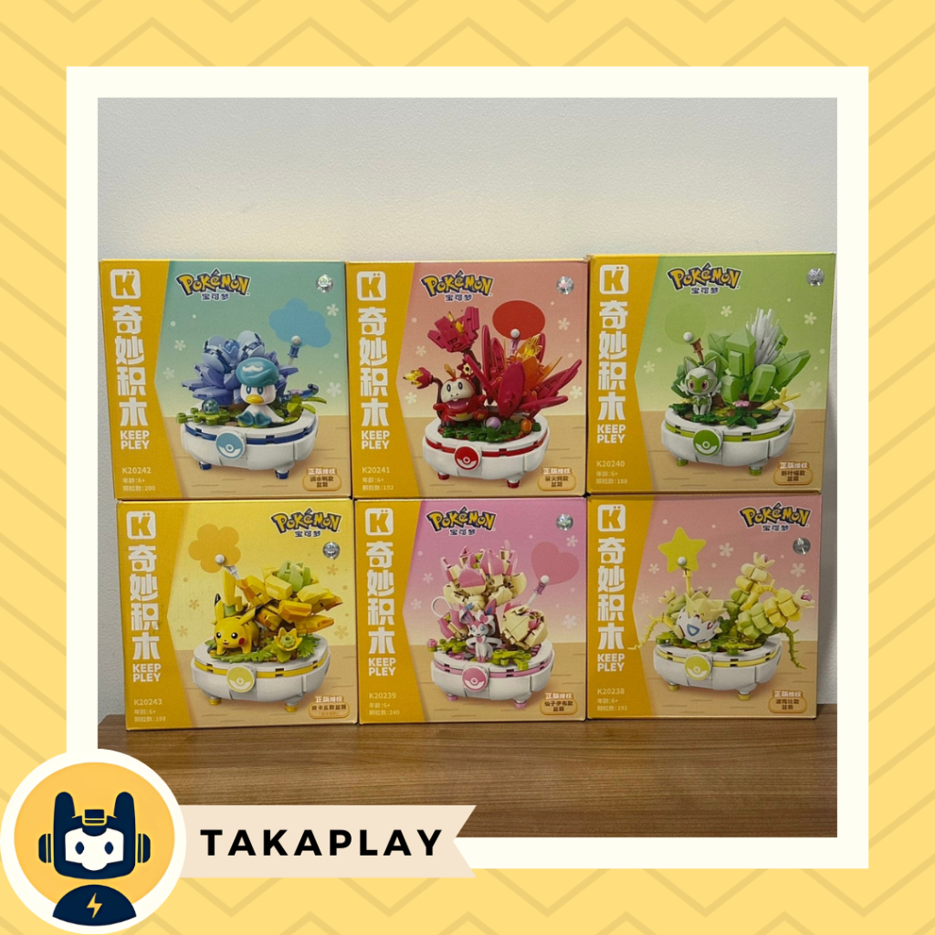 Toys Keeppley Pokemon Pikachu Togepi Sylveon Sprigatito Fuecoco Quaxly ...
