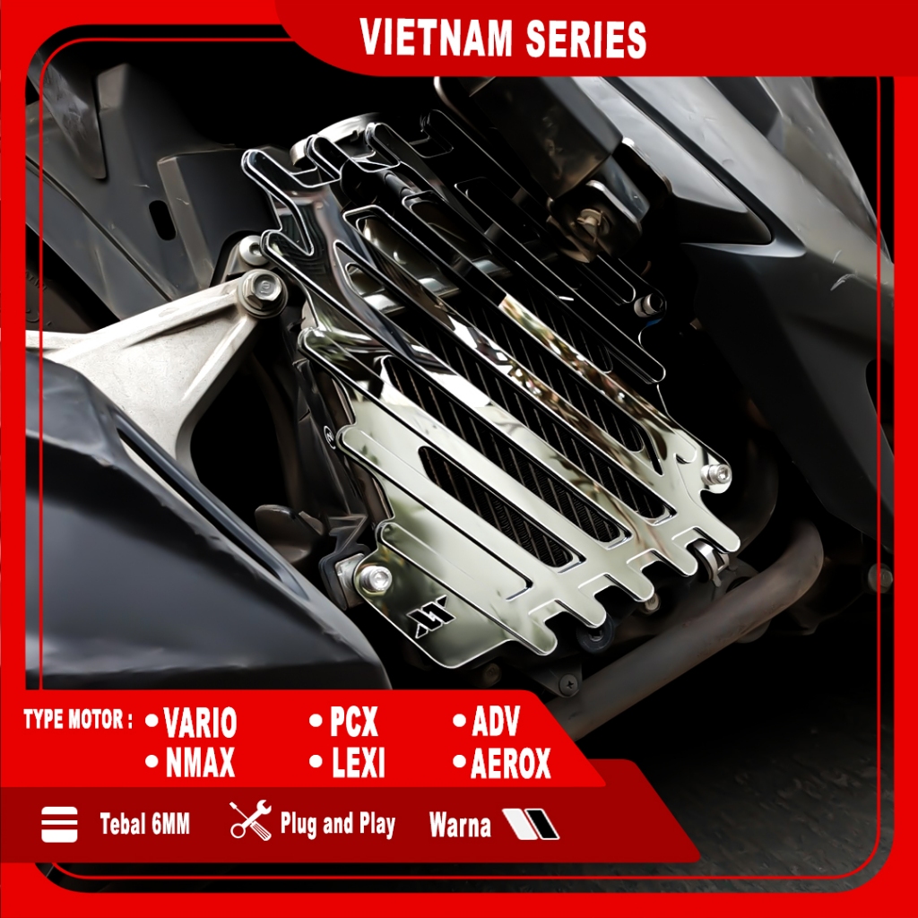 3d Premium Vietnam Series Full Neck Radiator Cover Shopee Philippines