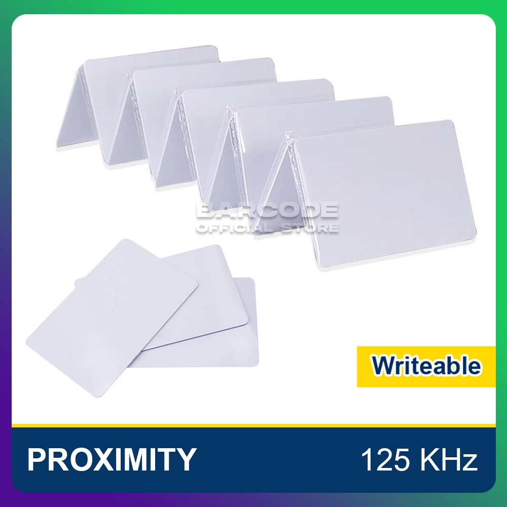 Proximity Writable UID PVC Card 125 KHz RFID Card Rewritable 125KHz ...