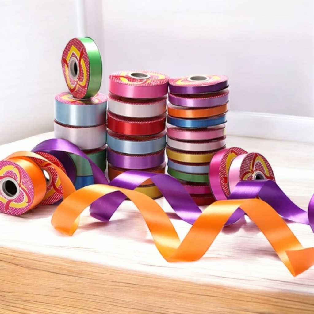 Plain Japanese Gift Ribbon - Plastic 3/4 Inch (2Cm) 15 Yards Eagle ...