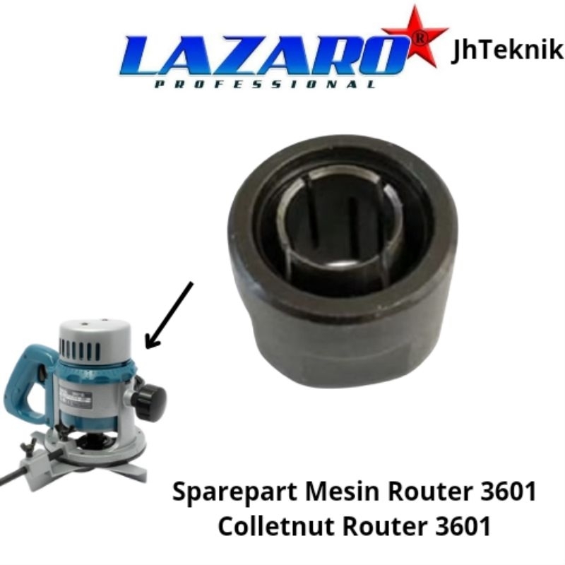 MATA MESIN Jhteknik Spare Parts for Router Machine 3601 Colletnut ...