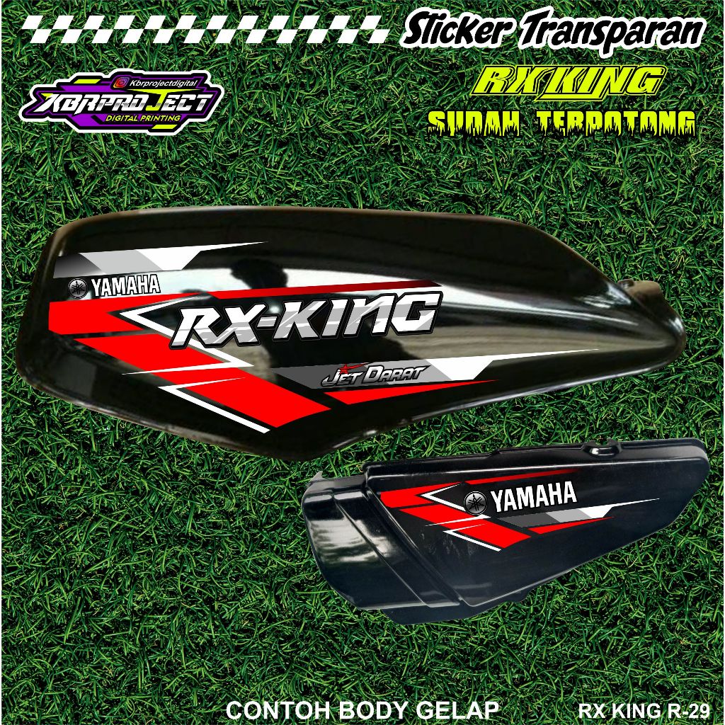 Motorbike stickers - rx king striping - yamaha motorbikes - motorbikes ...