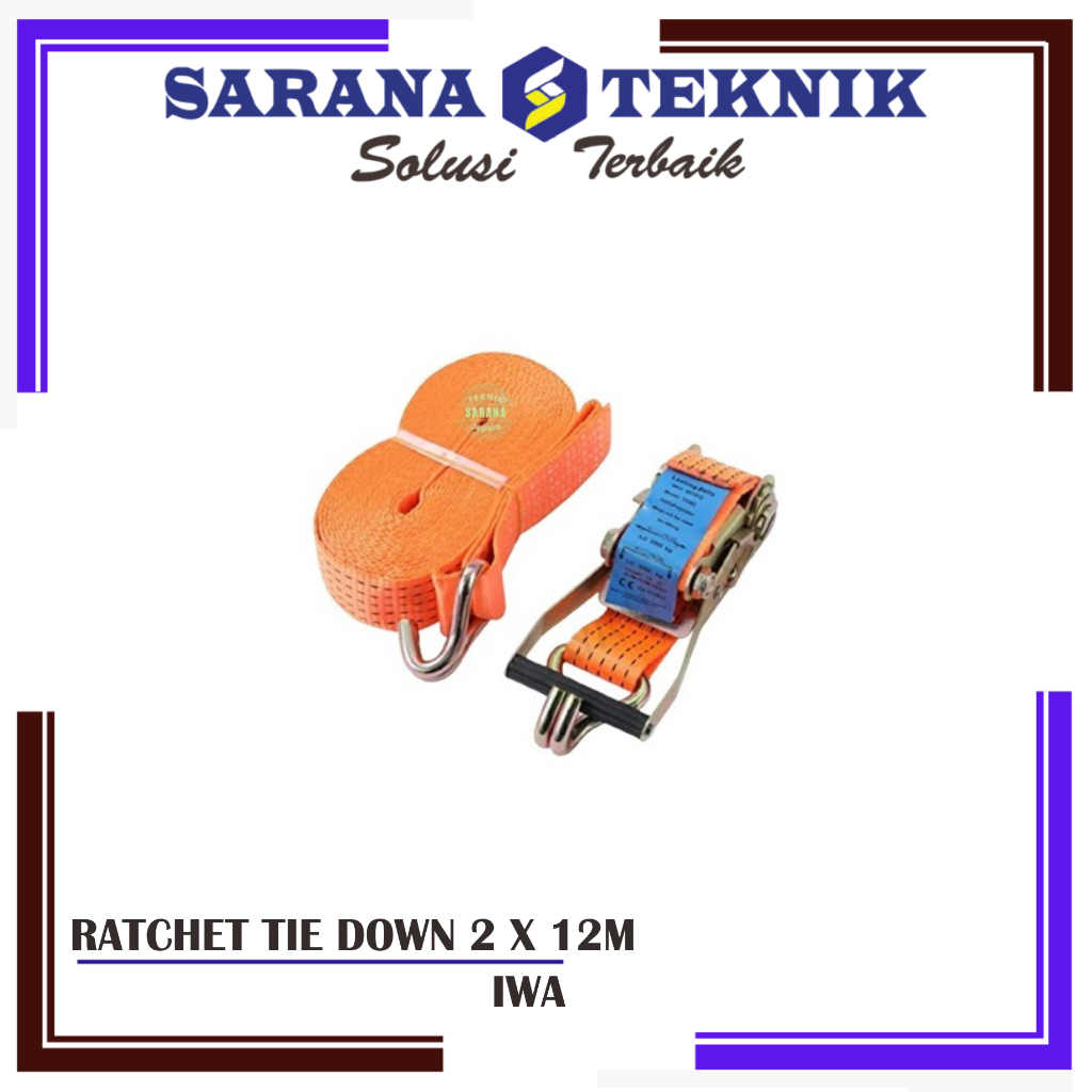 RACHET TIE DOWN 12 METER IWA ROPE/ | Shopee Philippines