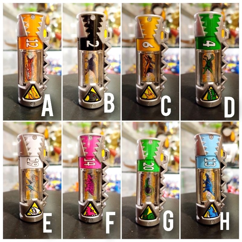 Zyudenchi Kyoryuger Power Ranger Dino Charger Capsule Bandai Unit Price ...
