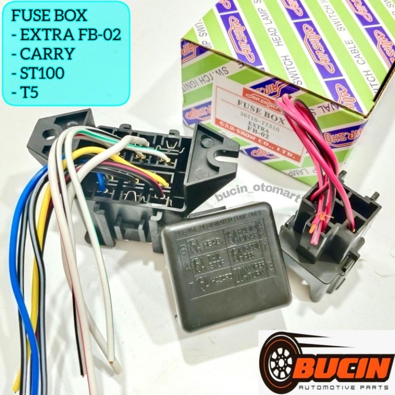Fuse Box / Suzuki Carry Extra 1.0 / Extra FB-02 / ST100 / T5 Car Fuse