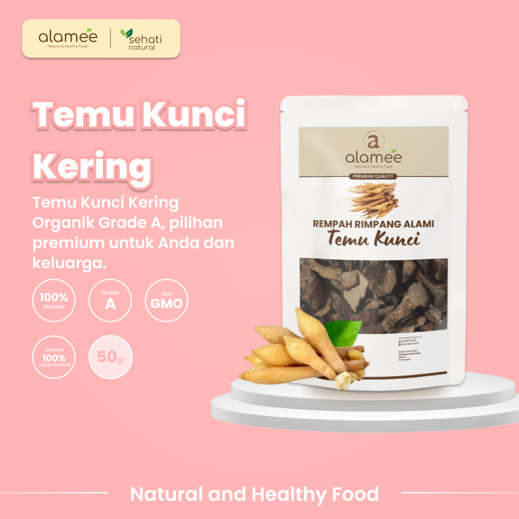 Alamee Temu Kering Fingerroot Natural Rhizome Spice Sliced Seasoning ...