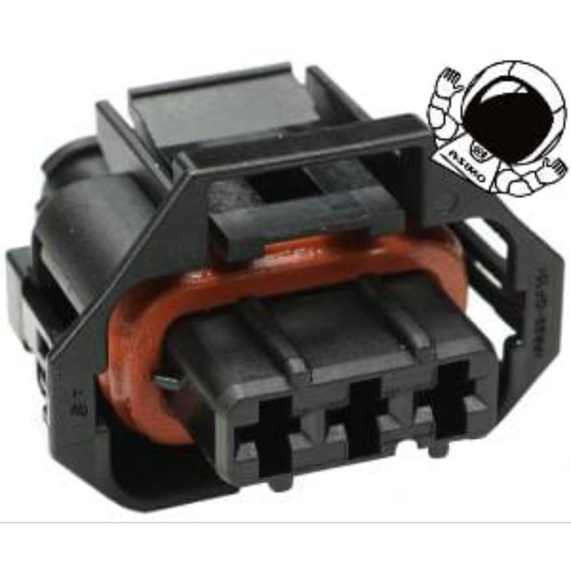 3 pin blank socket Original Kia Carens Carnival K2700 Magentis Morning ...