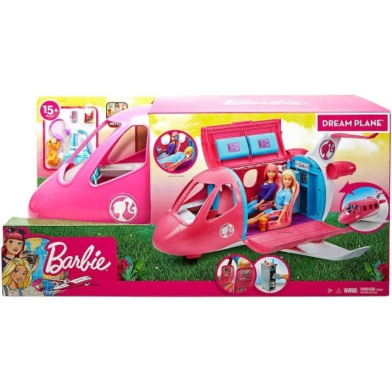 Barbie DREAM PLANE PLAYSET ORIGINAL MATTEL BARBIE MATTEL PLANE | Shopee ...